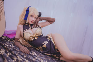 [Net Red COSER Photo] Qian Yu_rr - Lotus doré fantastique