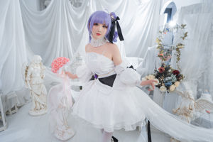[Ảnh Cosplay] Coser Noodle Fairy - Unicorn Wedding Dress dễ thương và nổi tiếng