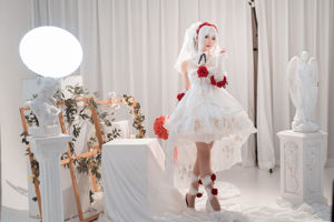 [Net Red COSER] Leuke en populaire Coser Noodle Fairy - Theresa Trouwjurk