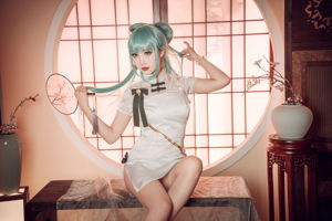 [สวัสดิการ COS] น่ารักและเป็นที่นิยม Coser ก๋วยเตี๋ยวนางฟ้า - Hatsune Cheongsam