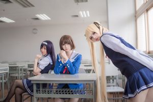 Saki Shirokin "Uniforme escolar" [ventajas de COSPLAY]