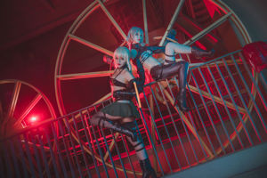 [Cosplay photo] Anime blogger Teppanyaki Ghost Dance w - Zhongshan Wharf Black Zhen and Black Duo