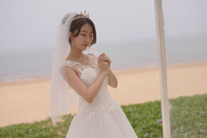 [COS Welfare] Popular Coser Kurokawa - Vestido de Noiva para Viagem à Ilha