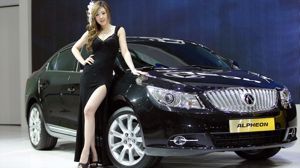 Koreański model samochodu Hwang Mi Hee „Auto Show Picture Series” Collection Edition