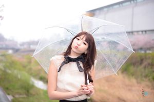 Li Renhui zestaw zdjęć "Small Fresh Umbrella Series"