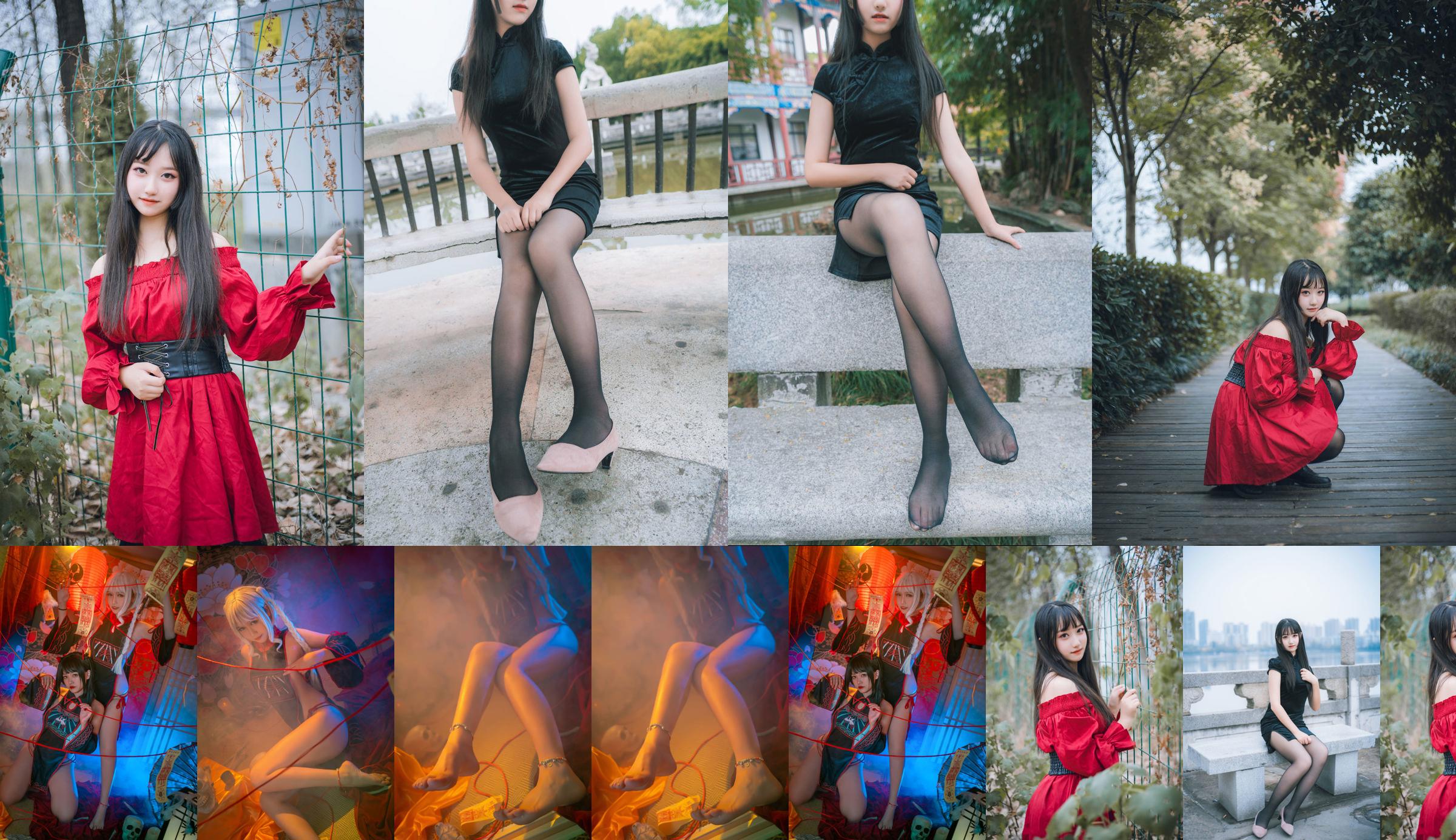 [Meow Sugar Movie] VOL.453 lovely Dianxuan-Red and Black Photo Set No.9c25c1 Page 1