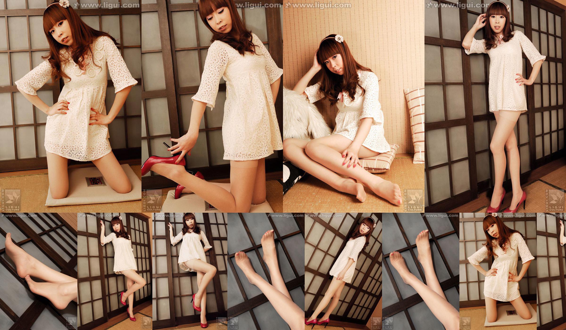 นางแบบ Vikcy "The Temptation of Japanese Style" [丽柜 LiGui] รูปถ่ายขาสวยและเท้าหยก No.1b818d หน้า 6