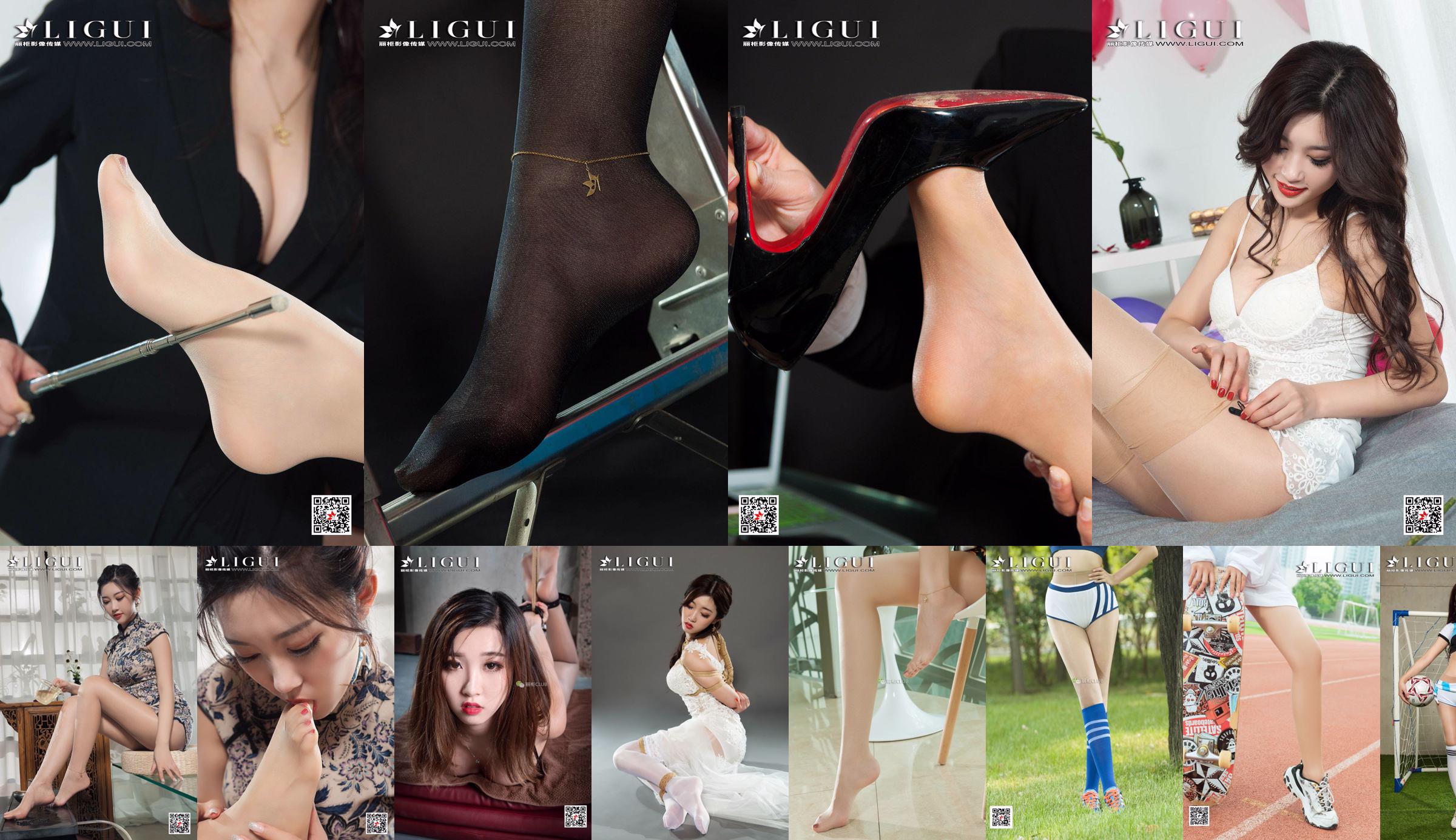 Model nogi Xiao Xiao "Pielęgniarka związana" [Ligui Ligui] Piękne nogi i jedwabne stopy No.51b8ac Strona 2