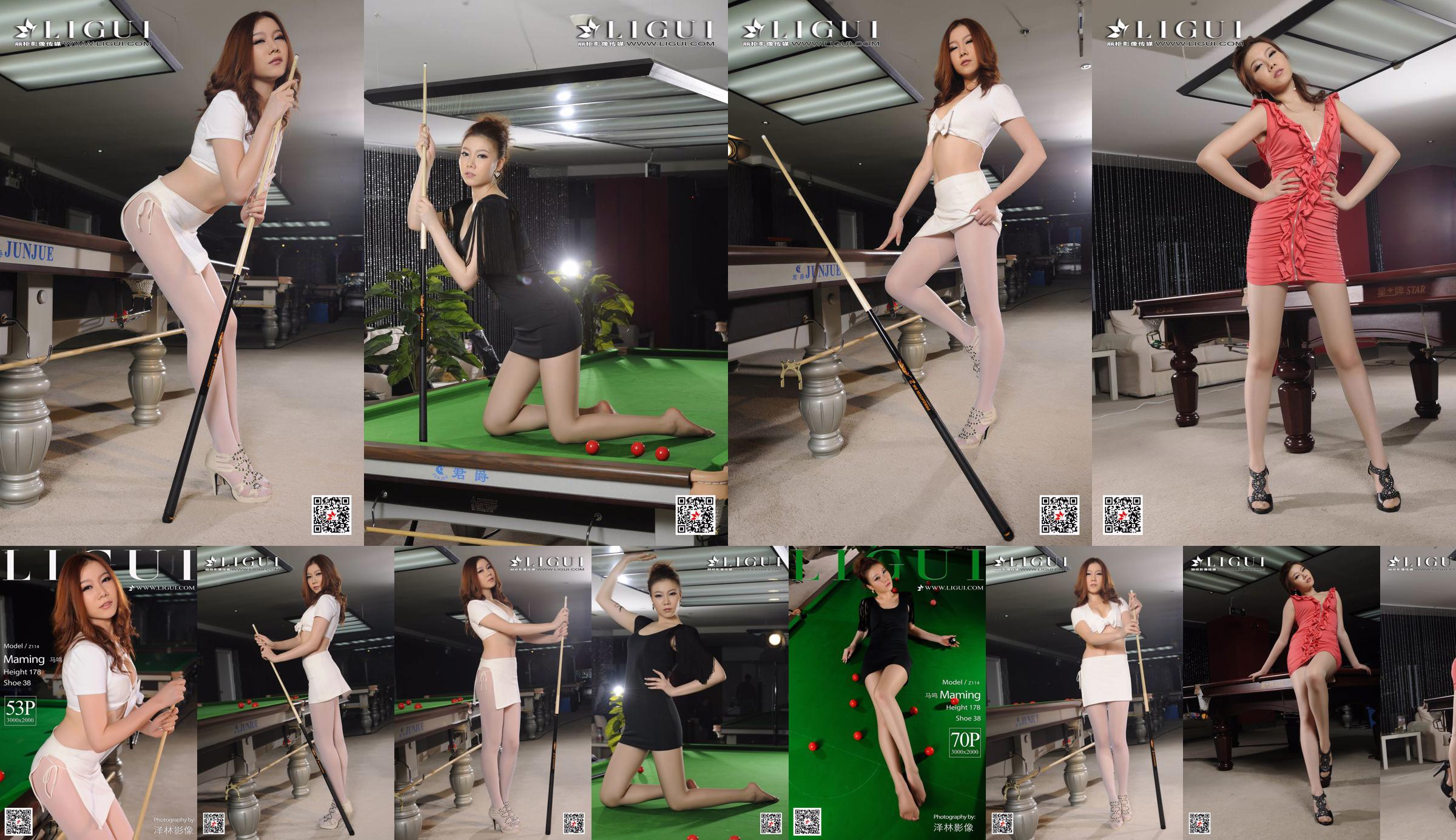 Model Ma Ming "Bai Si Uniform Billiard Girl" [Ligui Ligui] No.0baed5 Page 7