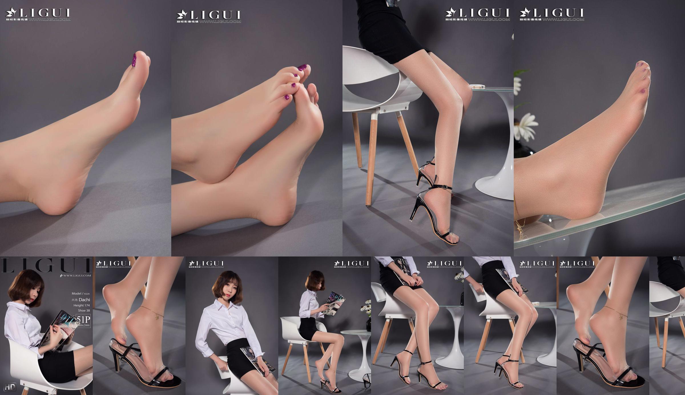 Người mẫu chân Oike "Heo với giày cao gót CV" [Ligui Ligui] Vẻ đẹp Internet No.ab4e97 Trang 1