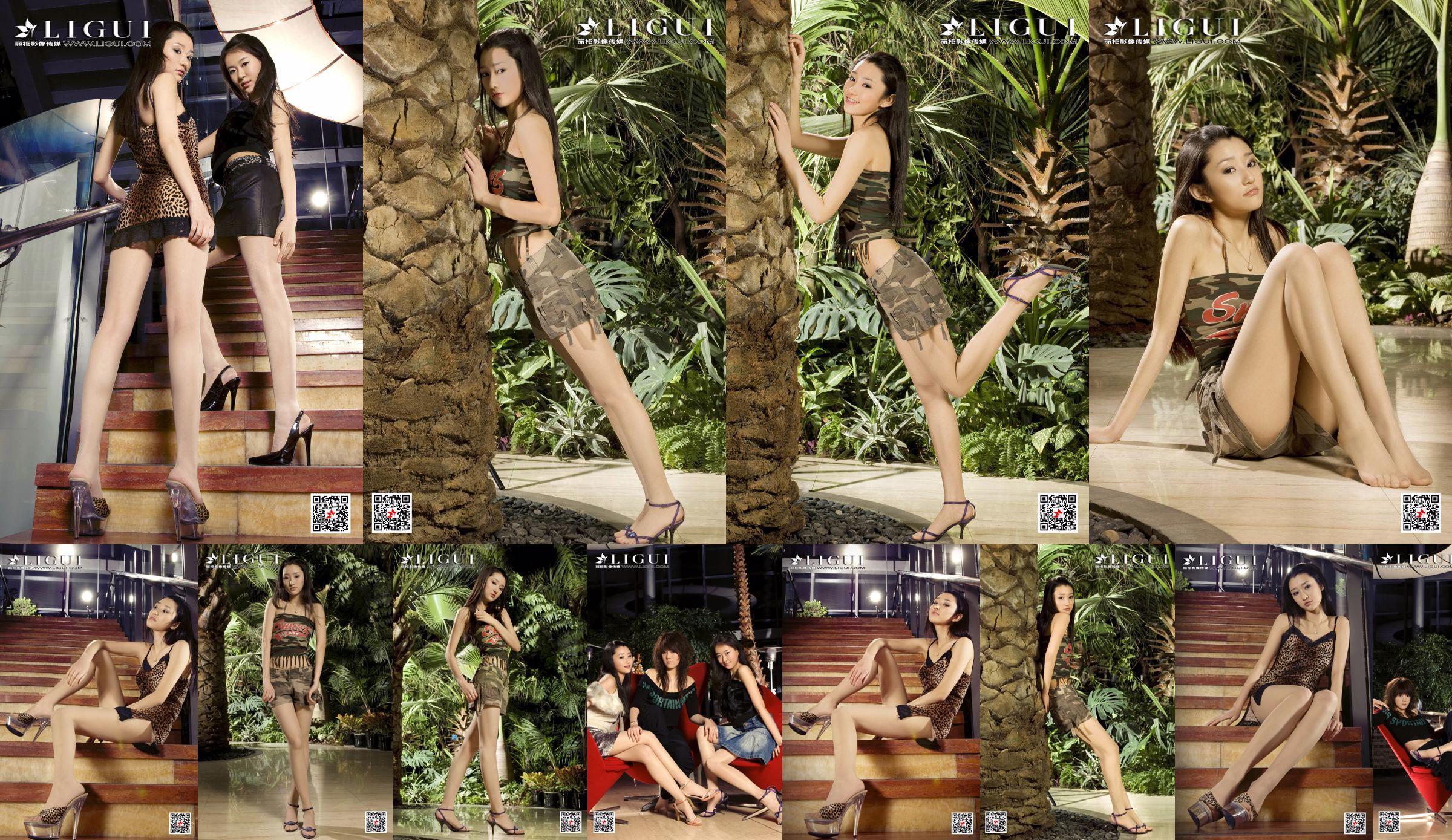Modello Sun Yi "Camouflage Girl" [丽 柜 Ligui] Network Beauty No.afca3d Pagina 4