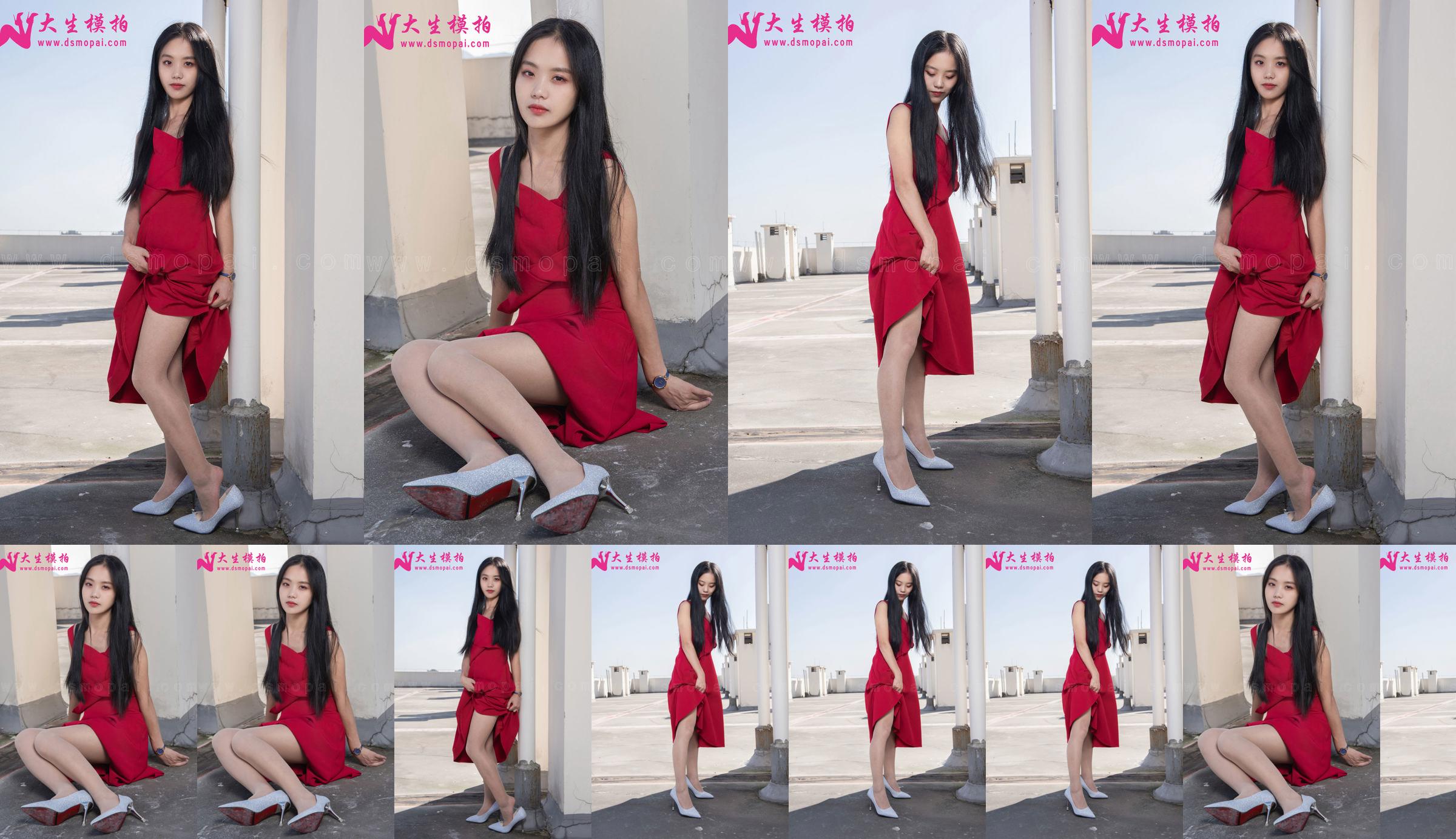 [Strzelanie modelu Dasheng] No.155 Xiaoyin Red Girl No.cb0168 Strona 1