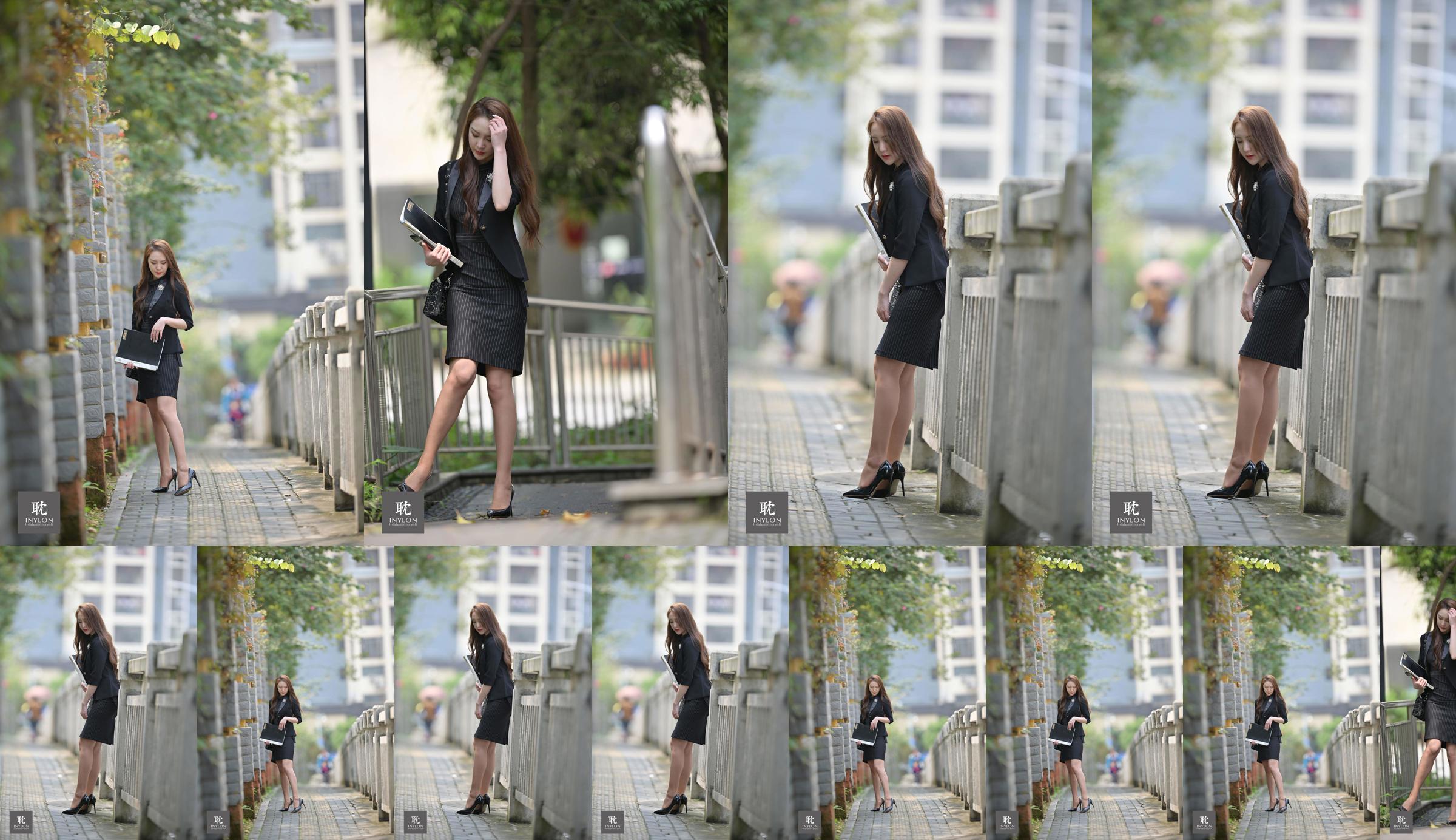 Modelo Yunzhi "Falda corta de balcón Yunzhi" [异 思 趣向 IESS] Pies sedosos y piernas hermosas No.846ffe Página 4