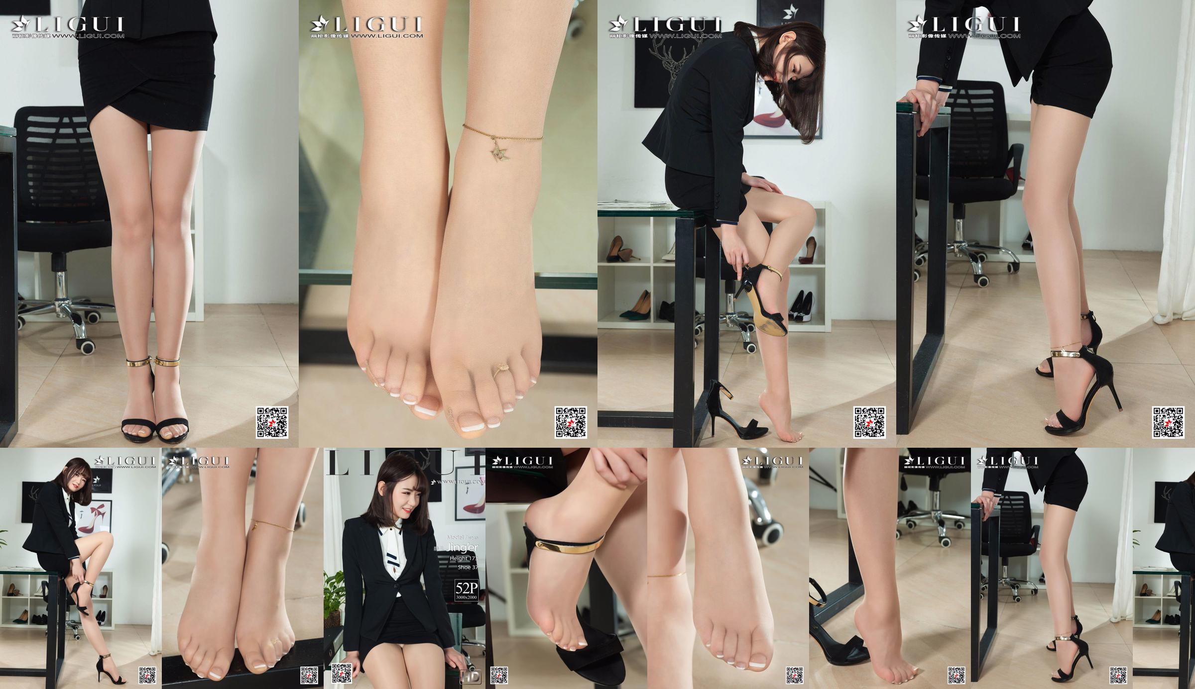 Модель ноги Джинджер "Office Meat Stockings Beautiful Legs OL" [Ligui Ligui] No.6c836f Страница 8