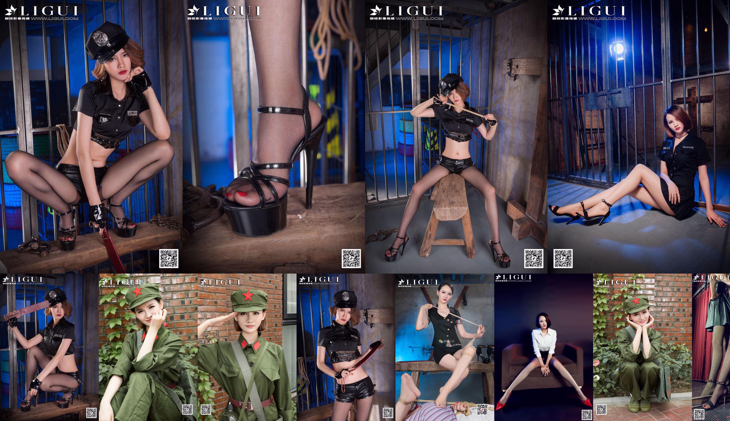 Modello di gambe Amy e modello di gambe "Calze da hostess beauty beam" [丽 柜 LIGUI] Bellezza di Internet No.8d19ff Pagina 1
