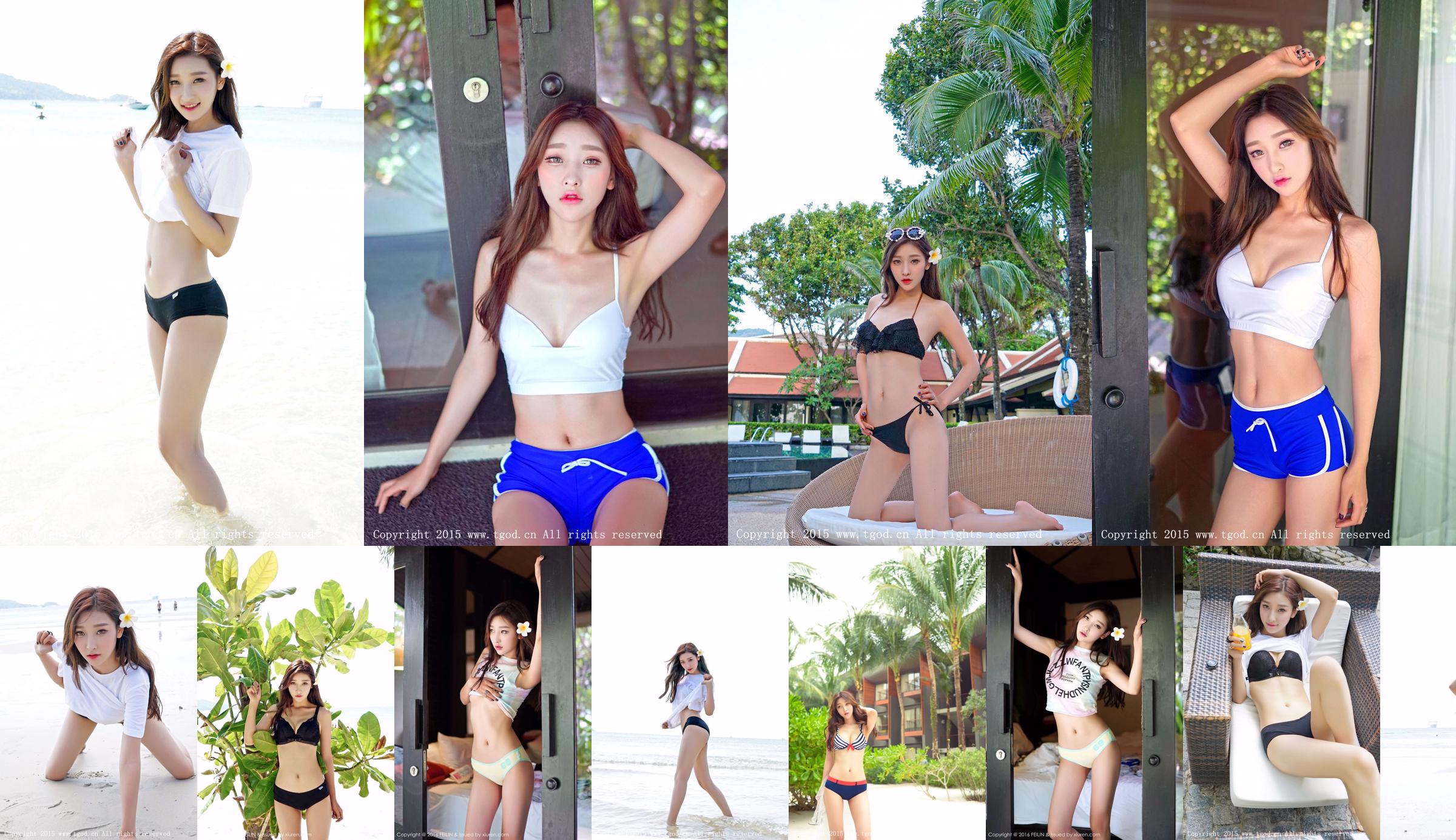 Li Xiaoqiao JoJo "Phuket Travel Shooting" Ästhetikserie am Meer [TGOD Push Goddess] No.0ead6e Seite 1