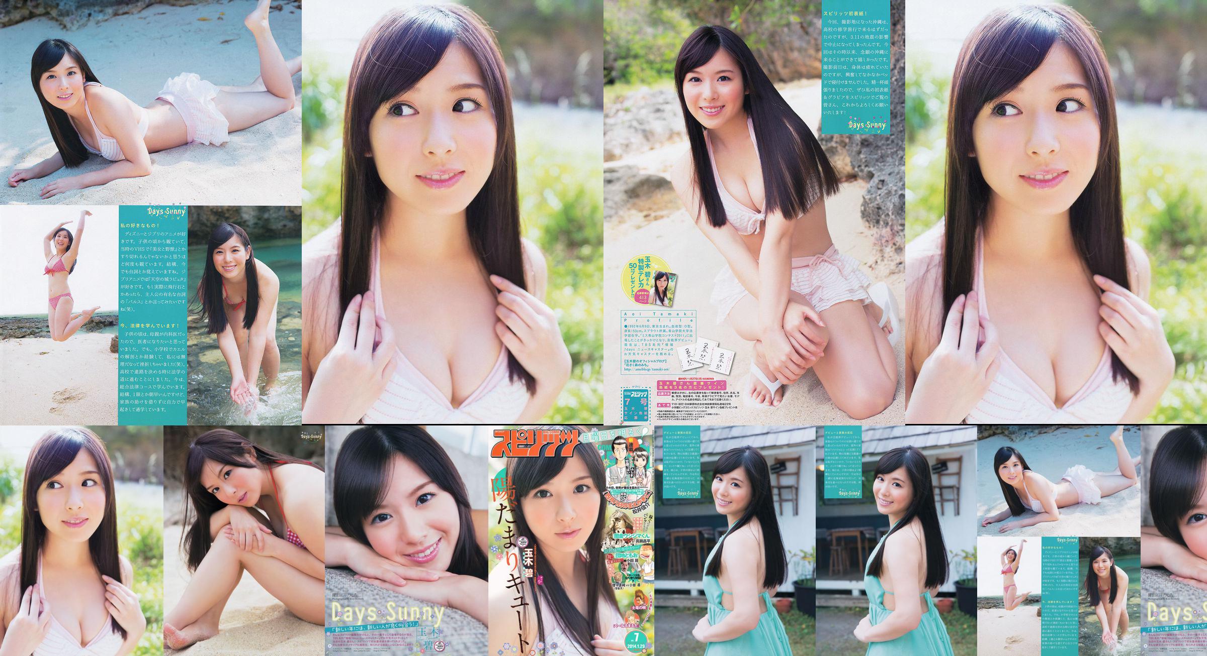[Weekly Big Comic Spirits] Tamakibi 2014 No.07 Photo Magazine No.40a258 Pagina 2