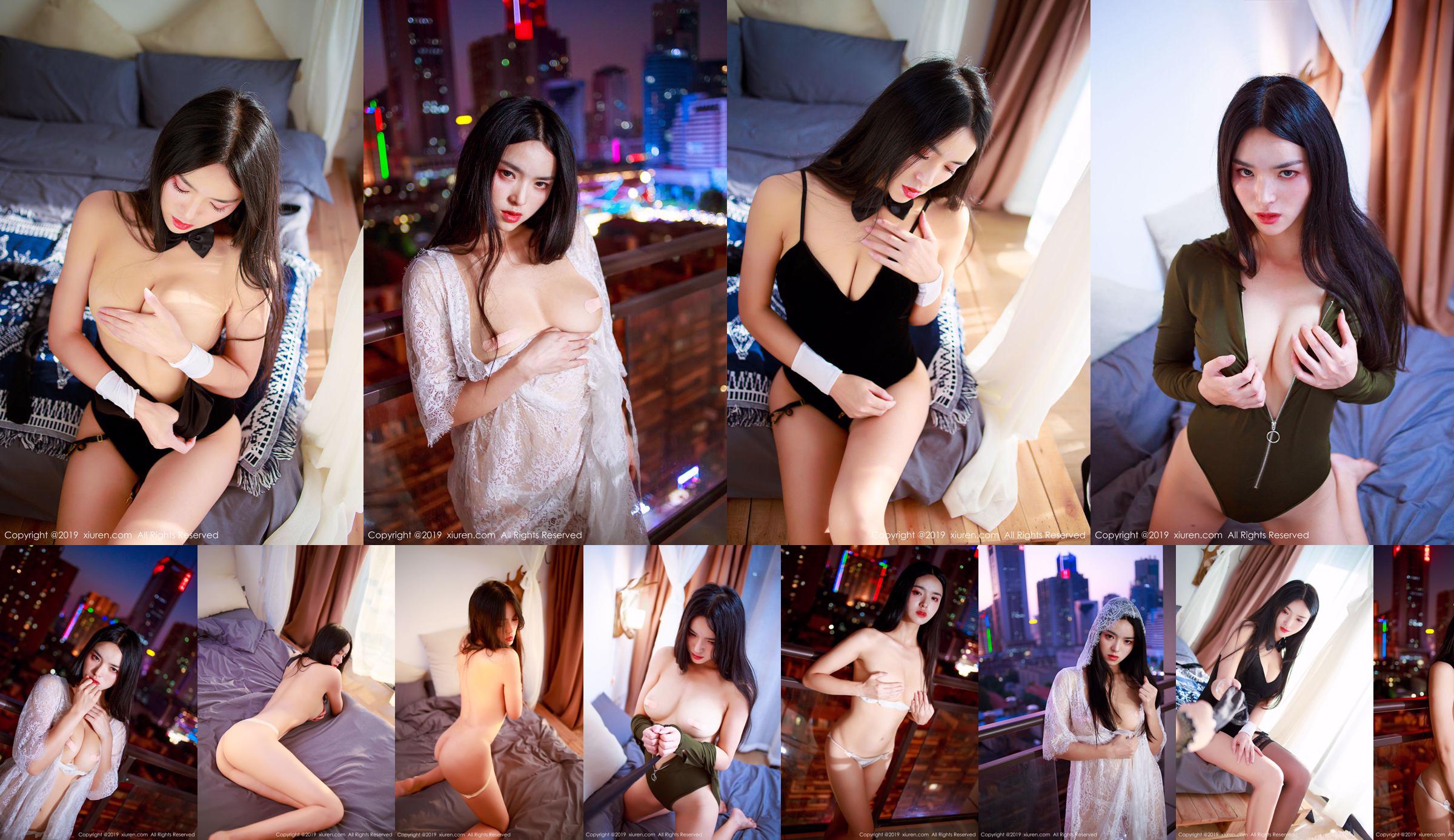 Jin Jingxi „Wyjątkowa seksowna bielizna z pustymi rękawami” [秀 人 XIUREN] nr 1715 No.368110 Strona 4