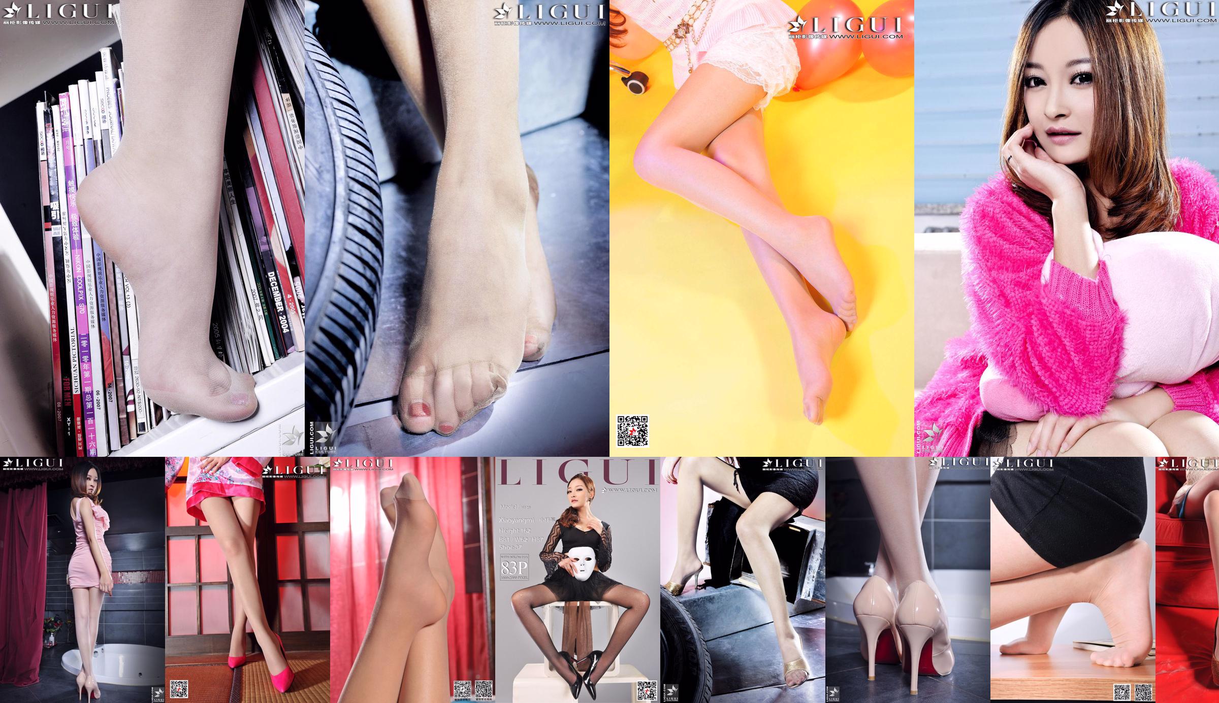 Model Xiao Yang Mi's "Bathroom Wet Feet" Complete Works [Li Cabinet Expensive Feet] Beautiful legs and silk feet photo pictures No.b9d26b Page 1