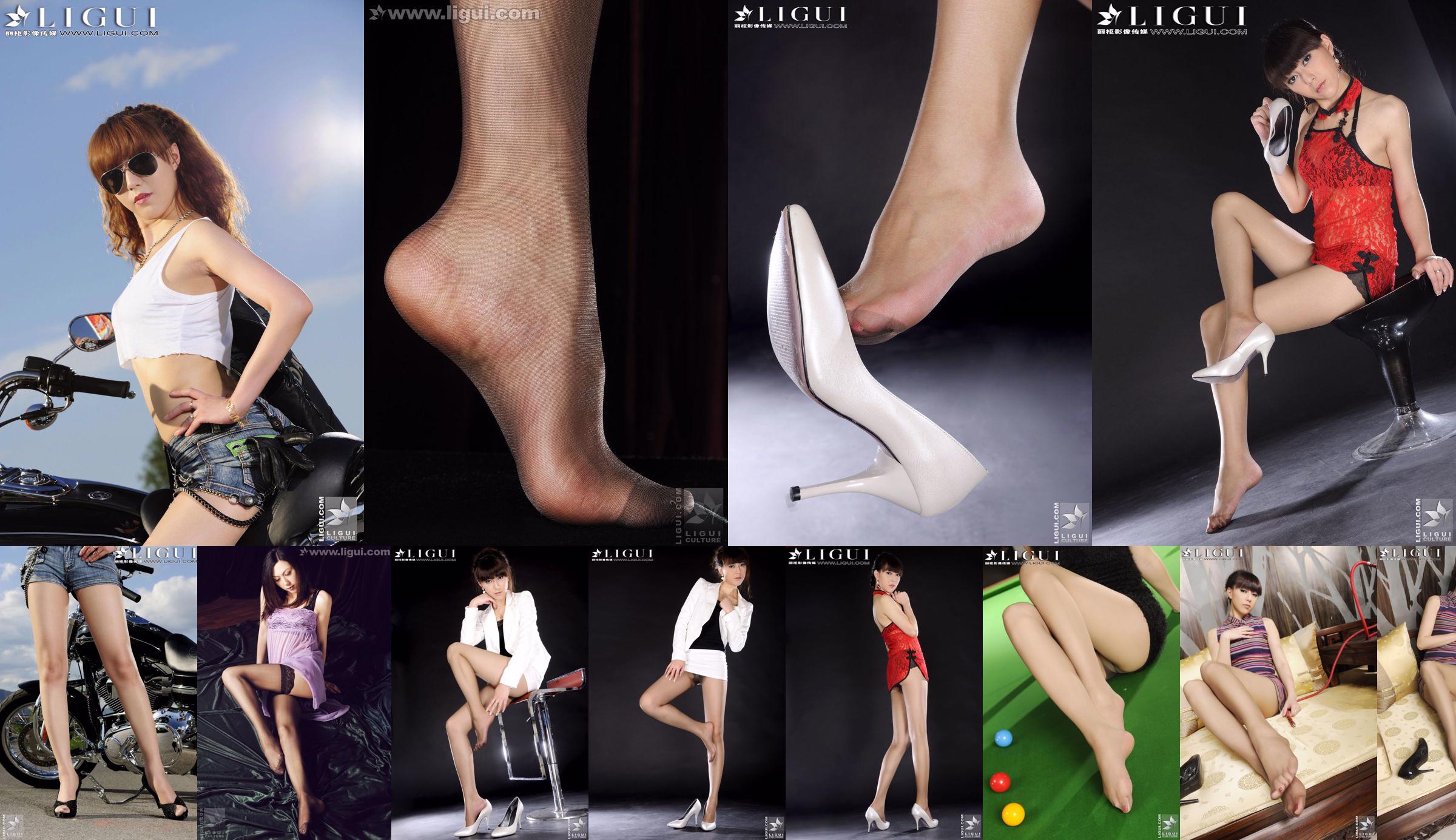 Modello Cherry "Il nuovo favore del mondo della moda" [丽 柜 LiGui] Foto di belle gambe e piedi di giada No.cf08ac Pagina 1